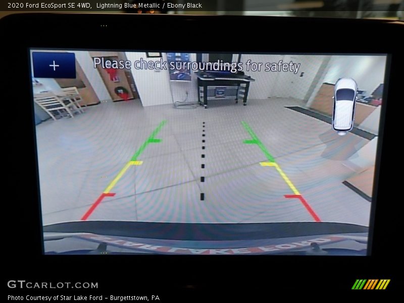 Lightning Blue Metallic / Ebony Black 2020 Ford EcoSport SE 4WD