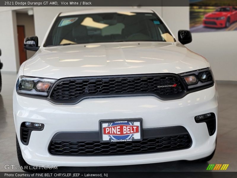 Vice White / Black 2021 Dodge Durango GT AWD