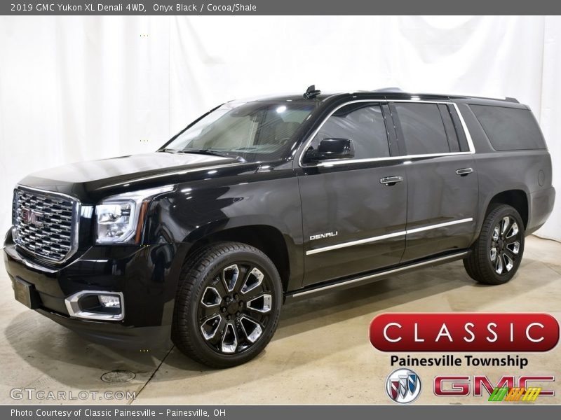 Onyx Black / Cocoa/Shale 2019 GMC Yukon XL Denali 4WD