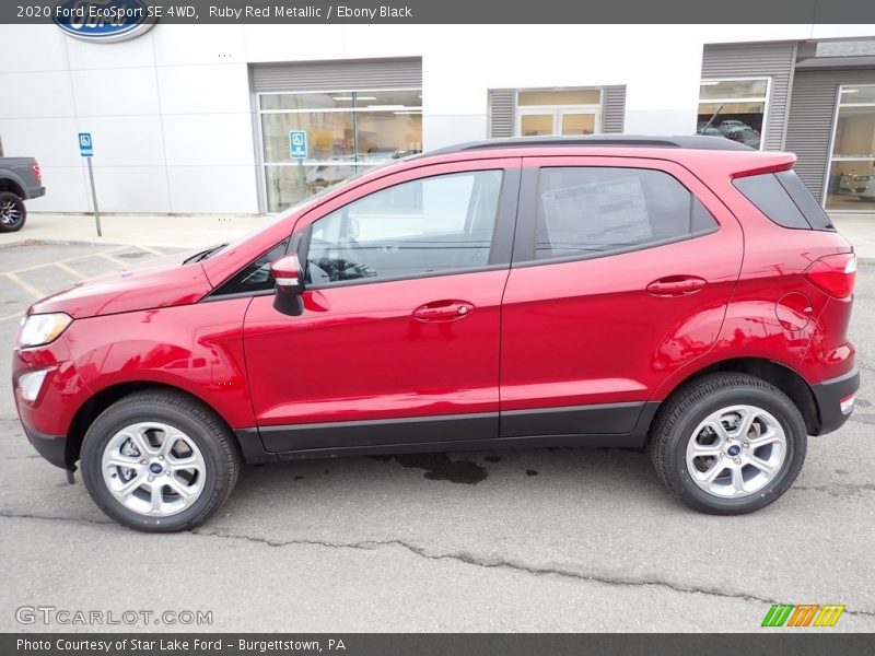  2020 EcoSport SE 4WD Ruby Red Metallic