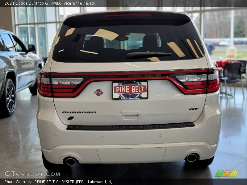 Vice White / Black 2021 Dodge Durango GT AWD