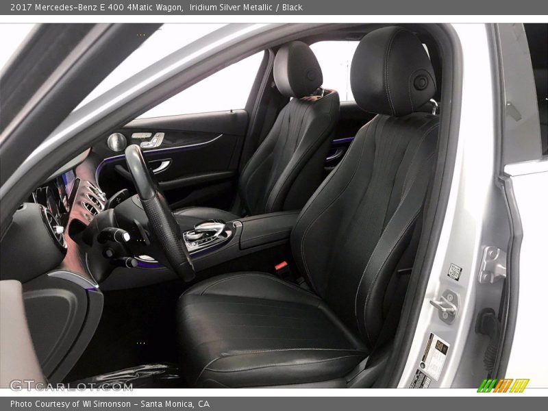 Front Seat of 2017 E 400 4Matic Wagon