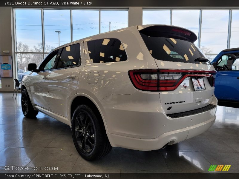 Vice White / Black 2021 Dodge Durango GT AWD