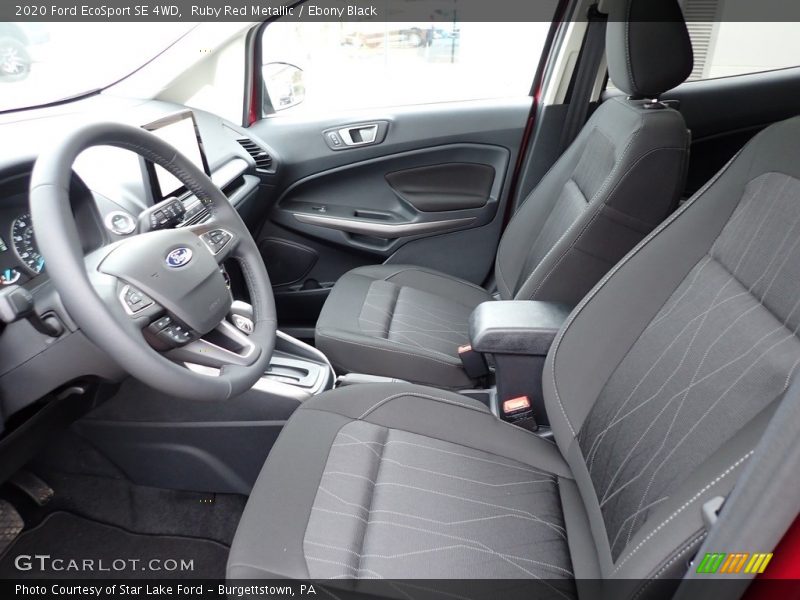 Ruby Red Metallic / Ebony Black 2020 Ford EcoSport SE 4WD