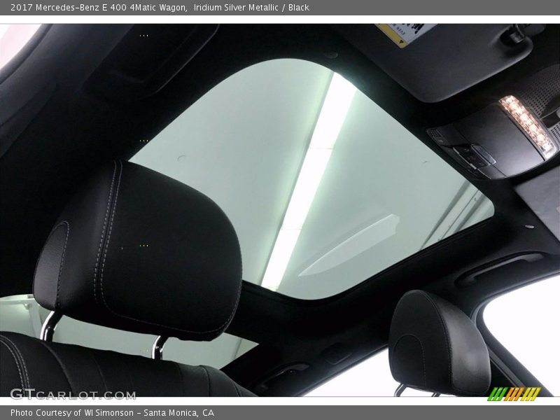 Sunroof of 2017 E 400 4Matic Wagon