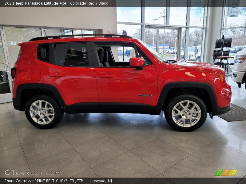 Colorado Red / Black 2021 Jeep Renegade Latitude 4x4