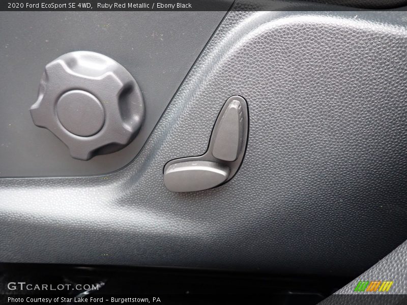 Ruby Red Metallic / Ebony Black 2020 Ford EcoSport SE 4WD