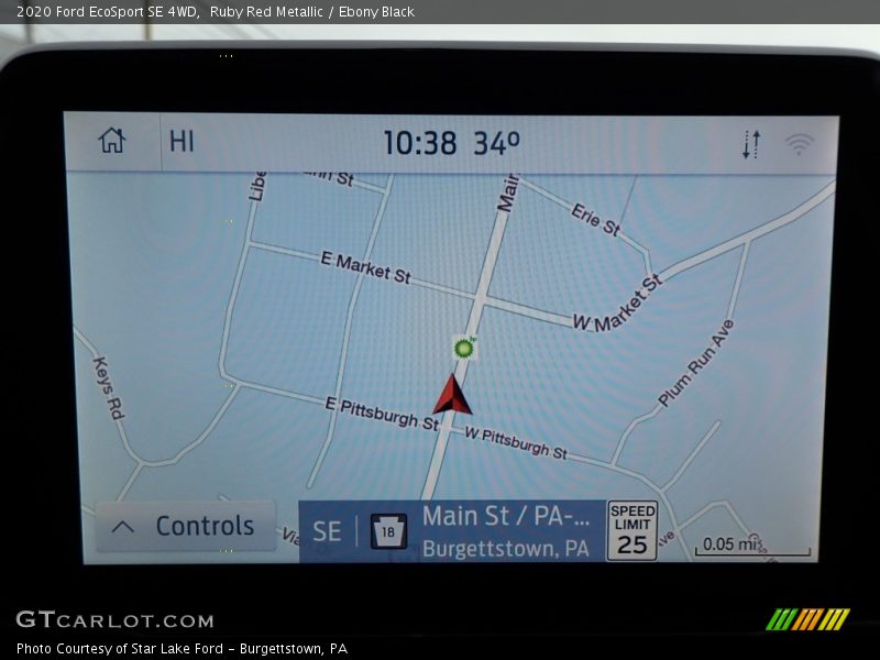 Ruby Red Metallic / Ebony Black 2020 Ford EcoSport SE 4WD