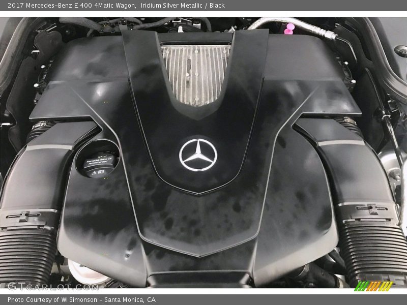Iridium Silver Metallic / Black 2017 Mercedes-Benz E 400 4Matic Wagon