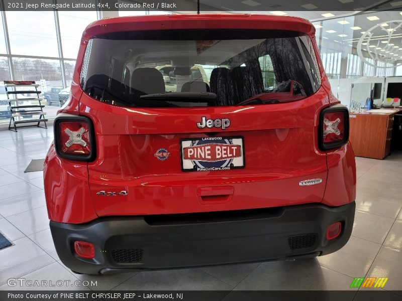 Colorado Red / Black 2021 Jeep Renegade Latitude 4x4
