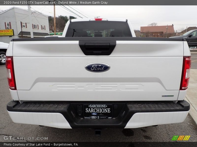 Oxford White / Medium Earth Gray 2020 Ford F150 STX SuperCab 4x4