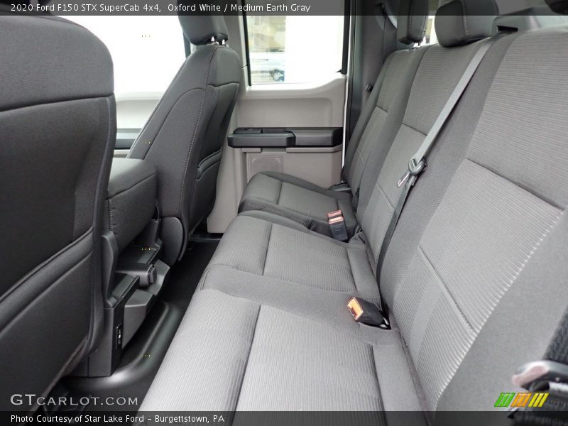 Oxford White / Medium Earth Gray 2020 Ford F150 STX SuperCab 4x4
