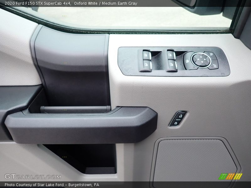 Oxford White / Medium Earth Gray 2020 Ford F150 STX SuperCab 4x4