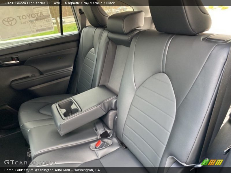 Rear Seat of 2021 Highlander XLE AWD