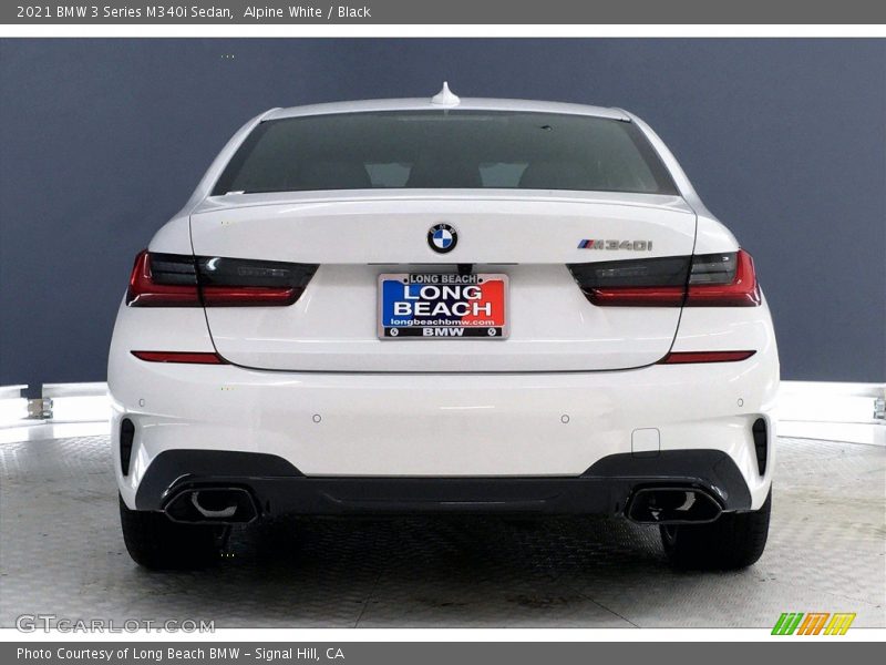 Alpine White / Black 2021 BMW 3 Series M340i Sedan