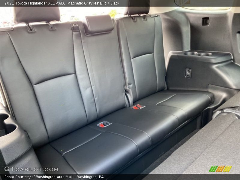 Rear Seat of 2021 Highlander XLE AWD