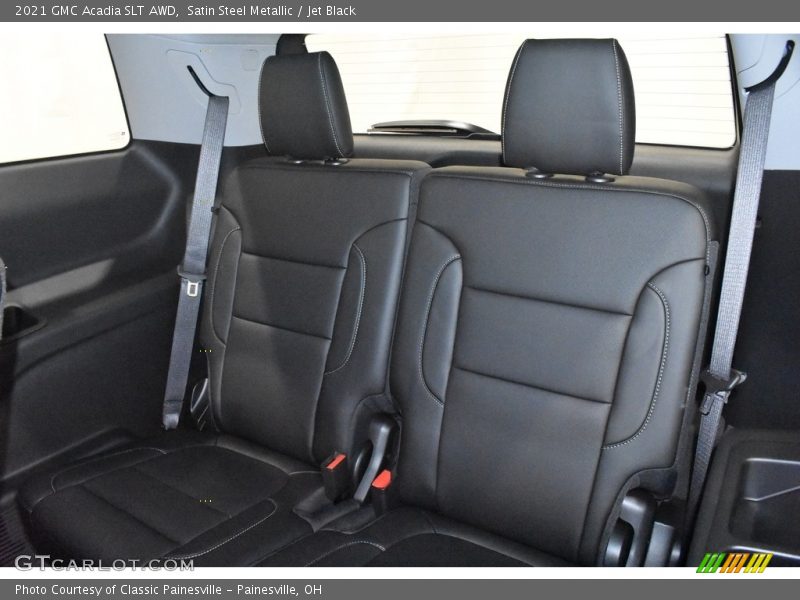 Satin Steel Metallic / Jet Black 2021 GMC Acadia SLT AWD