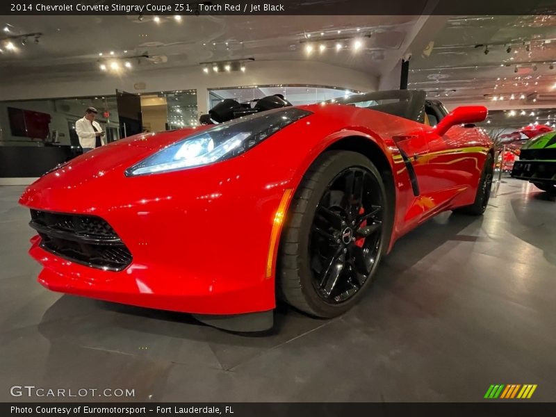 Torch Red / Jet Black 2014 Chevrolet Corvette Stingray Coupe Z51