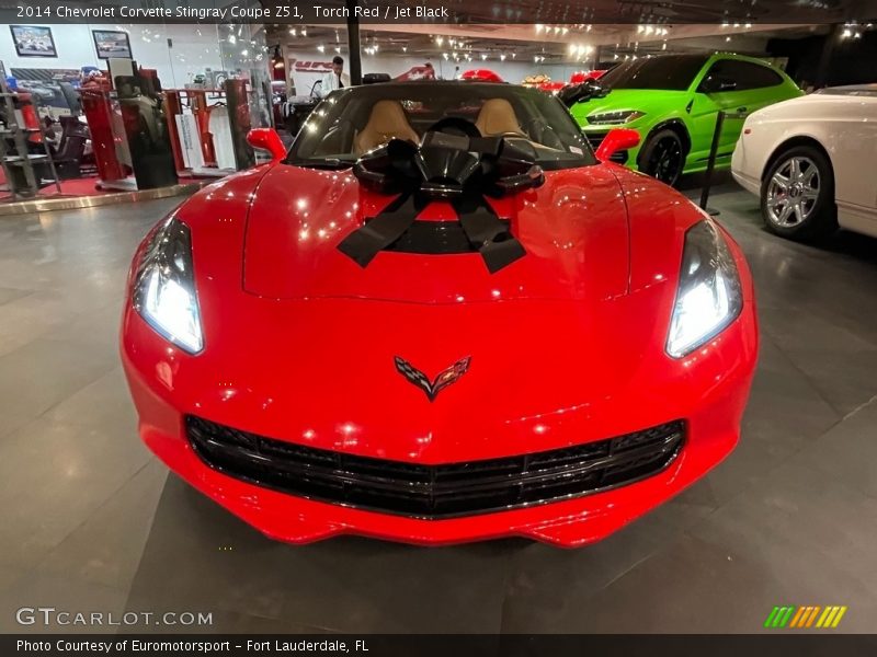 Torch Red / Jet Black 2014 Chevrolet Corvette Stingray Coupe Z51