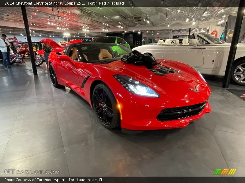 Torch Red / Jet Black 2014 Chevrolet Corvette Stingray Coupe Z51