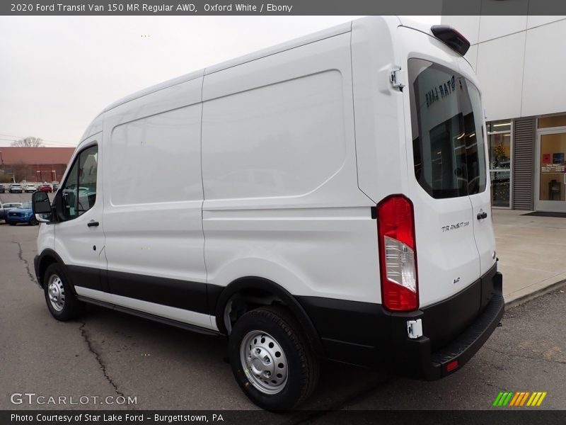 Oxford White / Ebony 2020 Ford Transit Van 150 MR Regular AWD