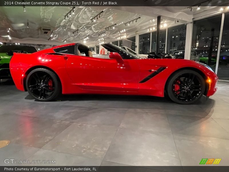Torch Red / Jet Black 2014 Chevrolet Corvette Stingray Coupe Z51