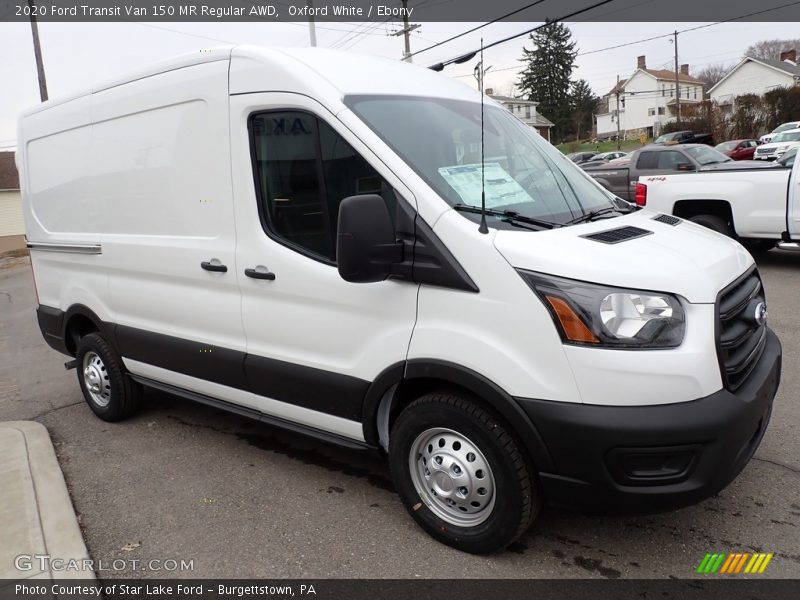 Front 3/4 View of 2020 Transit Van 150 MR Regular AWD