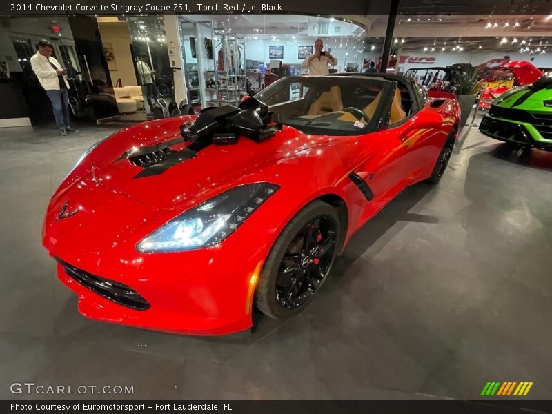 Torch Red / Jet Black 2014 Chevrolet Corvette Stingray Coupe Z51