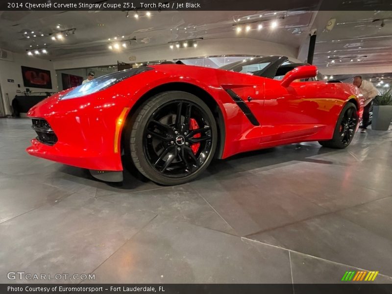 Torch Red / Jet Black 2014 Chevrolet Corvette Stingray Coupe Z51