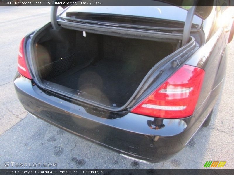 Black / Black 2010 Mercedes-Benz S 550 4Matic Sedan