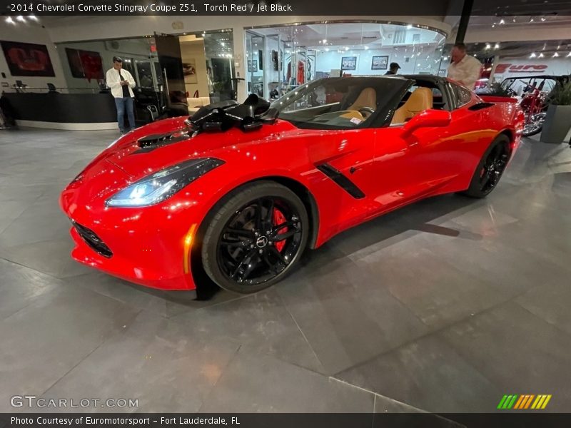 Torch Red / Jet Black 2014 Chevrolet Corvette Stingray Coupe Z51