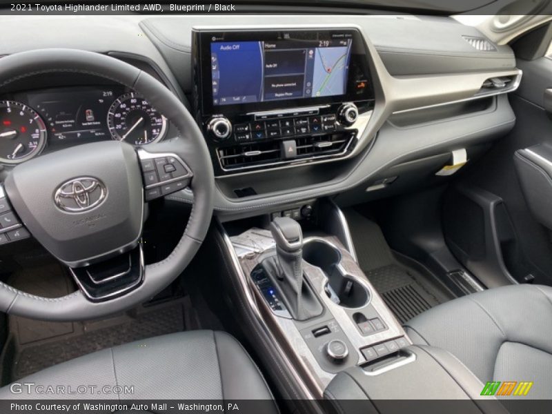 Blueprint / Black 2021 Toyota Highlander Limited AWD