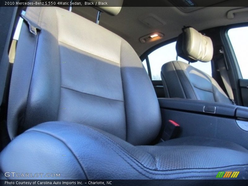 Black / Black 2010 Mercedes-Benz S 550 4Matic Sedan