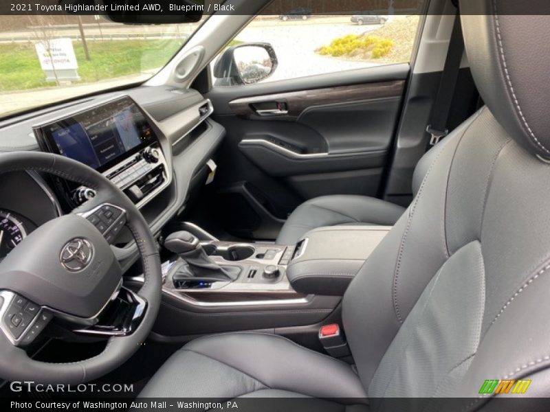 Blueprint / Black 2021 Toyota Highlander Limited AWD