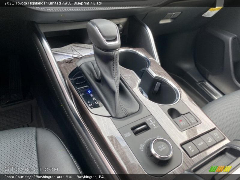  2021 Highlander Limited AWD 8 Speed Automatic Shifter