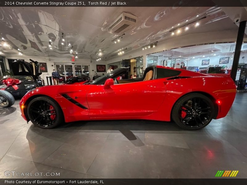 Torch Red / Jet Black 2014 Chevrolet Corvette Stingray Coupe Z51