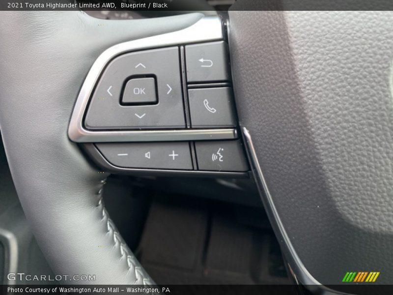  2021 Highlander Limited AWD Steering Wheel
