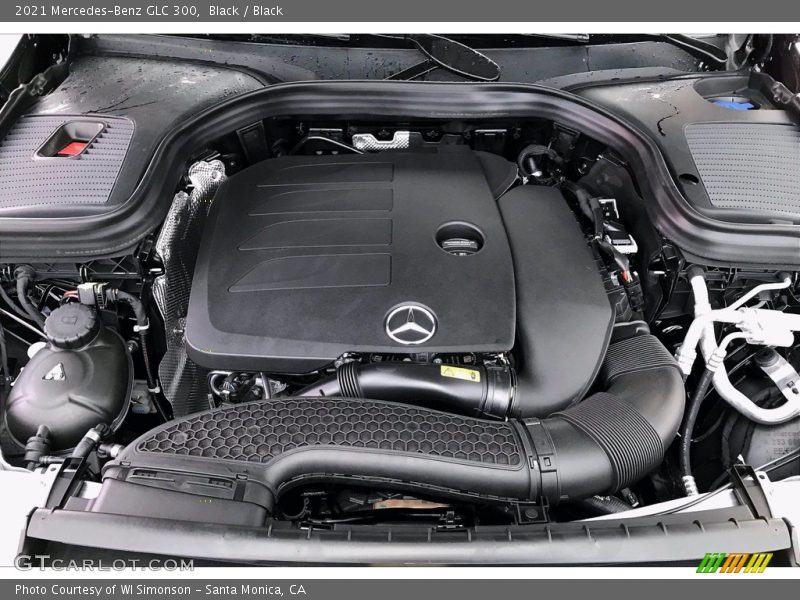 Black / Black 2021 Mercedes-Benz GLC 300