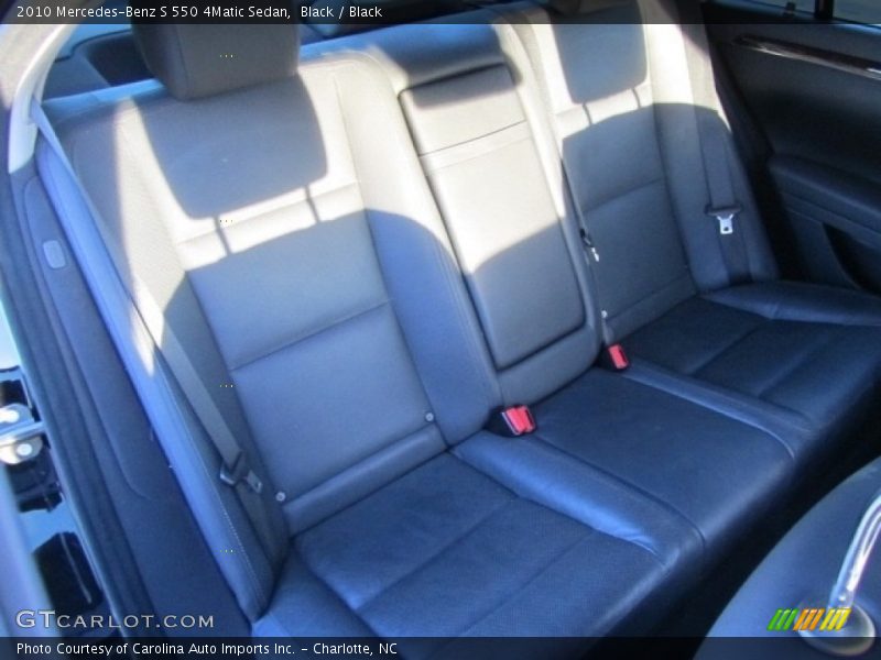 Black / Black 2010 Mercedes-Benz S 550 4Matic Sedan