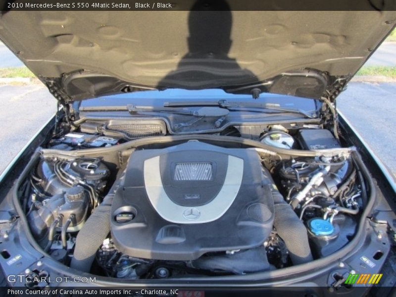 Black / Black 2010 Mercedes-Benz S 550 4Matic Sedan