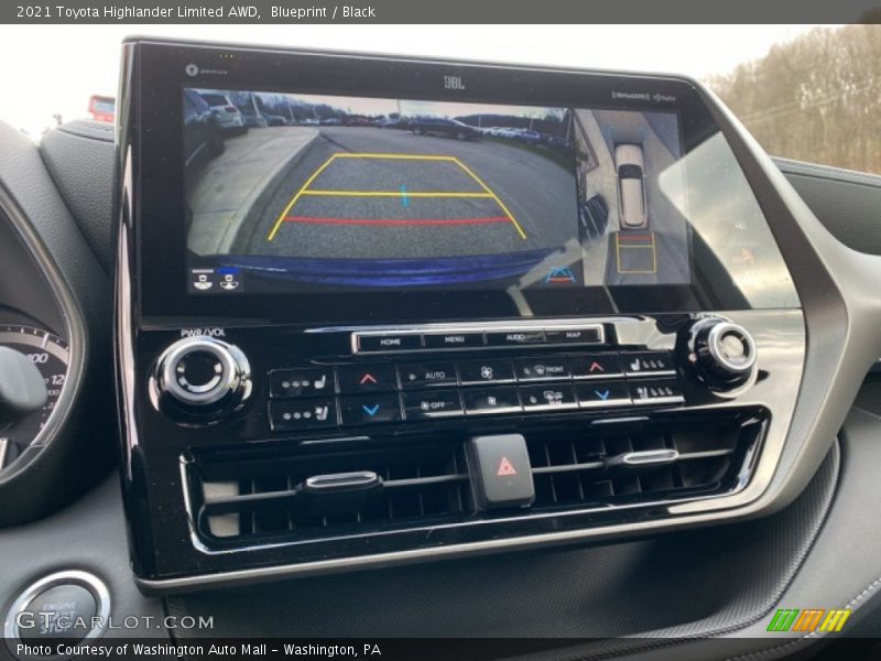 Controls of 2021 Highlander Limited AWD
