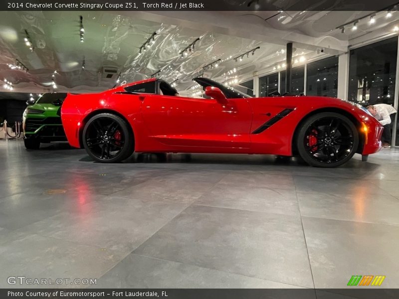 Torch Red / Jet Black 2014 Chevrolet Corvette Stingray Coupe Z51