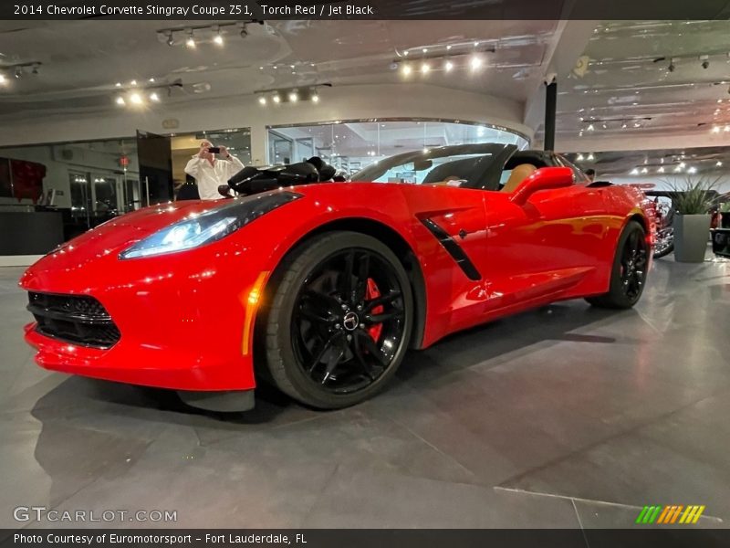 Torch Red / Jet Black 2014 Chevrolet Corvette Stingray Coupe Z51