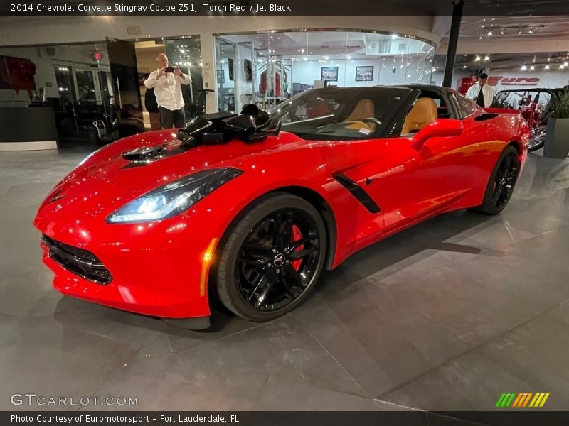 Torch Red / Jet Black 2014 Chevrolet Corvette Stingray Coupe Z51