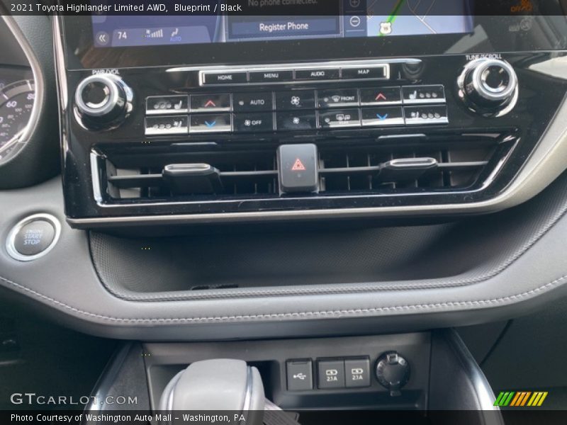 Blueprint / Black 2021 Toyota Highlander Limited AWD