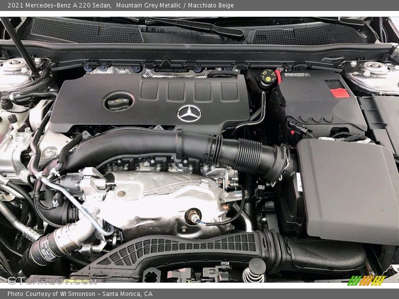 Mountain Grey Metallic / Macchiato Beige 2021 Mercedes-Benz A 220 Sedan