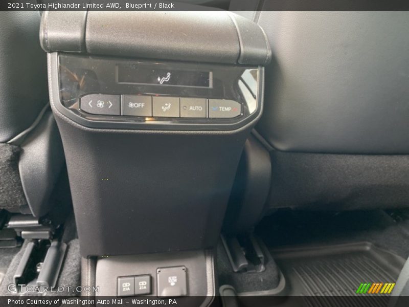 Blueprint / Black 2021 Toyota Highlander Limited AWD