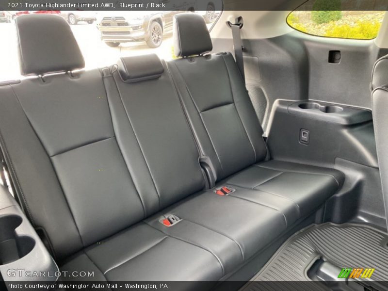 Rear Seat of 2021 Highlander Limited AWD