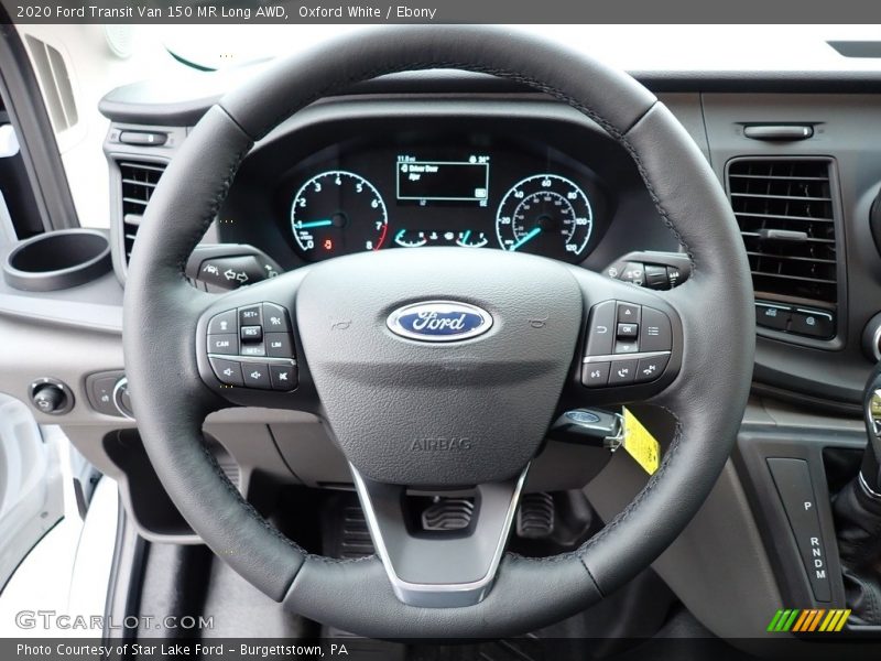 Oxford White / Ebony 2020 Ford Transit Van 150 MR Long AWD