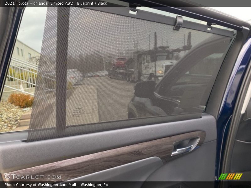 Blueprint / Black 2021 Toyota Highlander Limited AWD